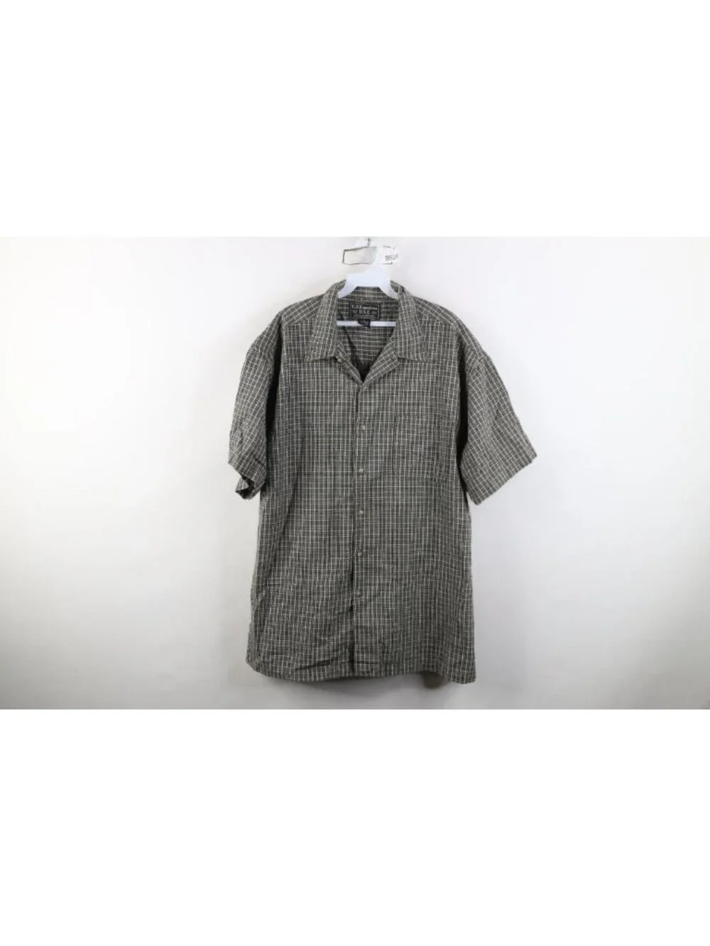 Vtg 90s Streetwear Mens XL Faded Baggy Fit Short Sleeve Collared Button Shirt